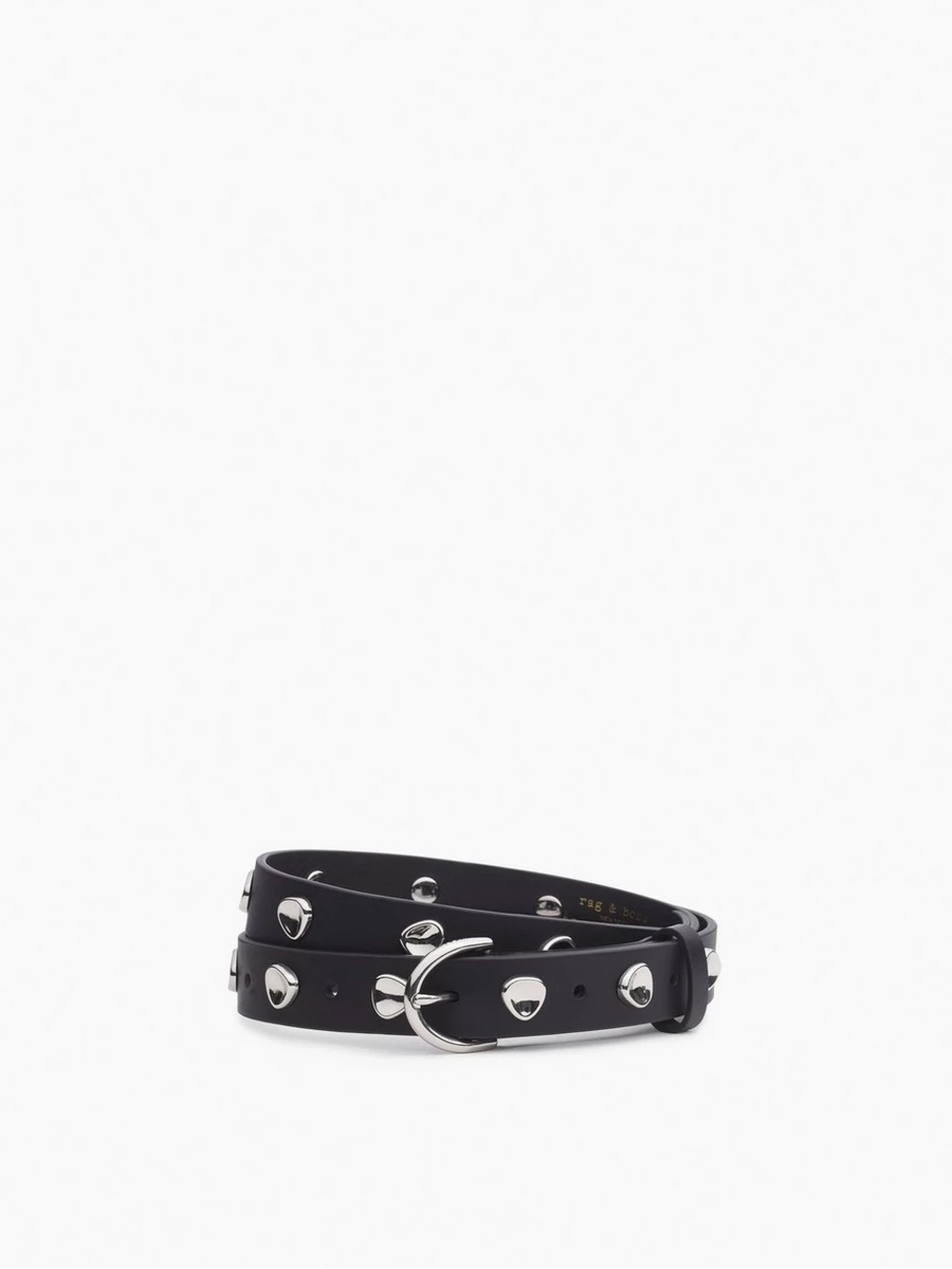 Rag & Bone Brynn Studded Leather Belt